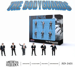 Set 6 Figuren Bodyguards 2024 Maßstab 1:64 Ad-2421