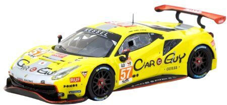 Machetă Auto Ferrari 488 GTE S. Huffaker T. Kimura D. Serra 24h Le Mans 2025 1:64 Tarmac Works