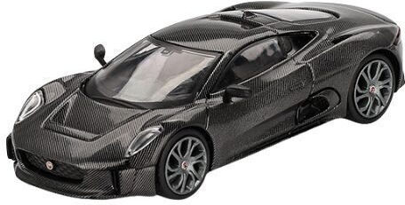 Machetă Mașină Jaguar C-x75 Test Car Negru 1:64 Mini GT MGT00997 L