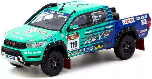 Machetă Mașină Toyota Hilux Falken Scara 1:64 Tarmac
