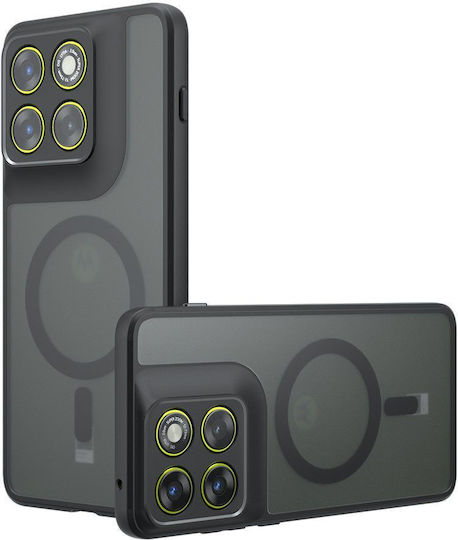Techsuit Purefrost Back Cover Silicone Black (Motorola Edge 70 - Techsuit)