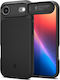 Spigen Optik Umschlag Rückseite Kunststoff / Silikon Schwarz (iPhone Air)