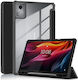 Tri-fold Βάση Στήριξης Flip Cover Διάφανη (Lenovo Tab K11 Plus)