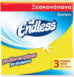 Endless Πανάκια Καθαρισμού με Μικροΐνες Γενικής Χρήσης 3τμχ