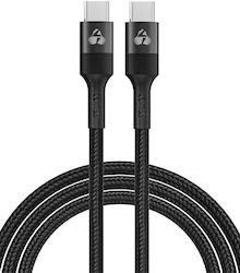 Powertech USB 2.0 Cable USB-C Male - USB-C 60W PD Black 1.5m PTR-0168 Powertech USB 2.0 Cable USB-C Male - USB-C 60W PD Black 1.5m PTR-0168