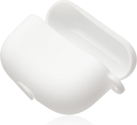 Naxius Case Case Silicone in White color for Apple AirPods Pro