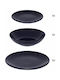 Secret de Gourmet Plate Shallow Blue 18pcs