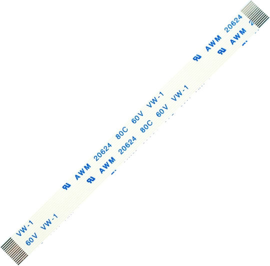 Καλωδιοταινία Ffc Flex Flat Ribbon Mainboard Cable Sony Playstation 4 Ps4 Ασύρματο Χειριστήριο 14pin 9.5cm Κωδ.1-ffc0039