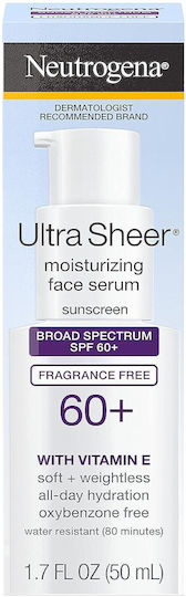 Neutrogena Ultra Moisturizing Serum Face SPF60 with Vitamin E