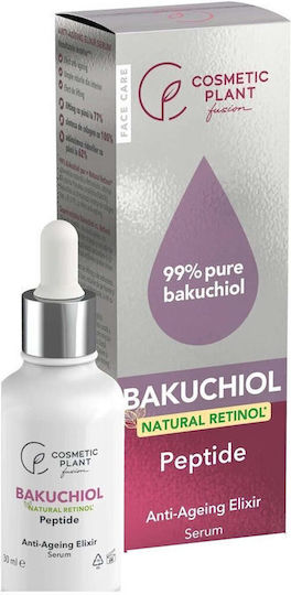 Cosmetic Plant Serum Anti-Îmbătrânire Față și Ochi cu Bakuchiol și Retinol pentru Tonifiere și Detoxifiere 30ml