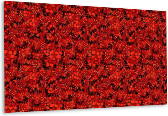 Autocolant Panou Din Vinil Decorațiune Perete Camuflaj Hexagoane 100x50 Cm