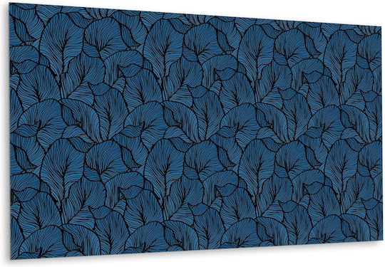 Autocolant Panou Din Vinil Decorare Rapidă Retro Frunze 100x50 Cm