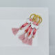 Afitechno Christening Charm Keychain Pink 50pcs