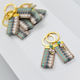 Afitechno Amulet De Botez Breloc Verde 50 Bucăți A178