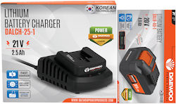 Charging Station U-force 21v 2.5ah + Battery U-force 20v 4.0ah Daewoo Charging Station U-force 21v 2.5ah + Battery U-force 20v 4.0ah Daewoo