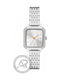 Armani Exchange Women's Watch 27mm Battery with Silver Metal Bracelet