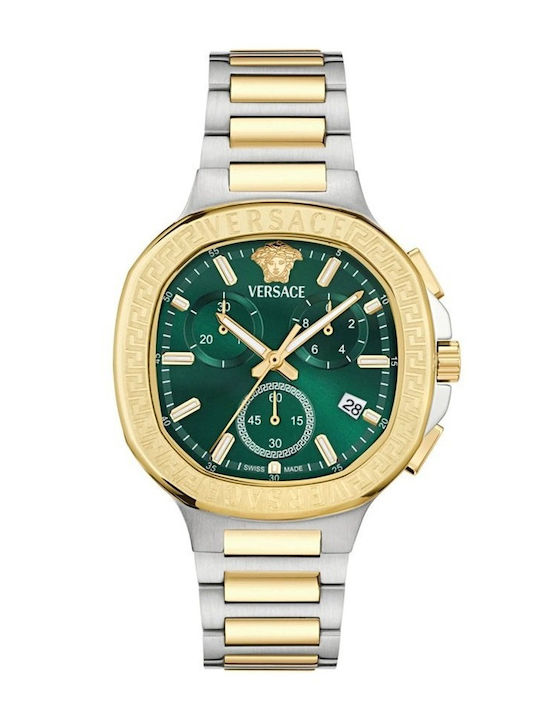 Versace Women's Watch Chronograph with Silver M...