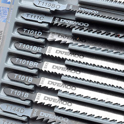 Комплект Ламели За Пила От Дърво 10 Бройки T111c T101bx2 T101brx2 T101d T144dx2 T101ao T119 Daewoo