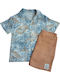 Комплект Зима 2бр Light blue-brown