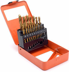Daewoo Metallbohrmaschinen Titanium-Beschichtete Metallkoffer Set 19 Stück 1-10 Daewoo Metallbohrmaschinen Titanium-Beschichtete Metallkoffer Set 19 Stück 1-10