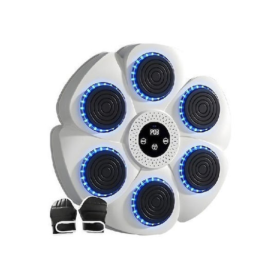 Musikalisches Spielzeug Box Led Beleuchtung & Handschuhe 139-1 Weiß