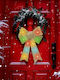 Alista Home Weihnachtsdekoration Kunststoff Beleuchtet Batterie Länge 40cm.
