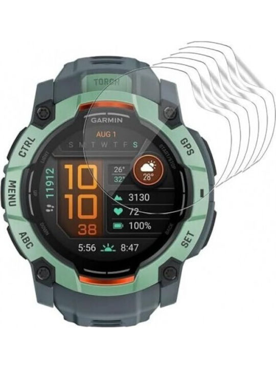 Rugged Armor Защитен екран за Garmin Instinct 3 50мм 3бр 55756
