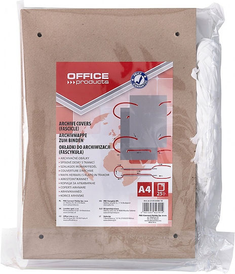 Office Products Ordner für Papier A4 Braun 25Stk