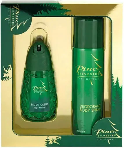 Pino Silvestre Original Herren Set mit Eau de Toilette 2Stück