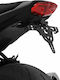 Zieger Bolt-on Motorcycle License Plate Holder Rear 10008900