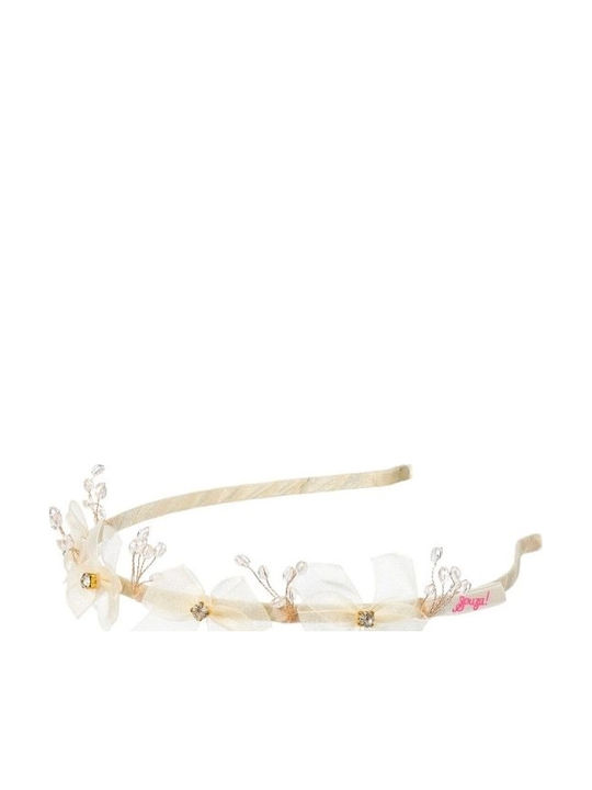 Souza For Kids Kids Headband with Flower Gold