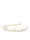 Souza For Kids Kids Headband with Flower Gold