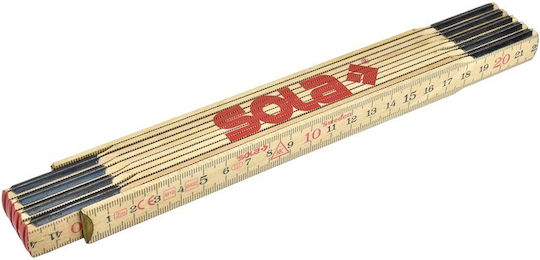 Разгъваем Дървен Мерител Sola H 2/10 53010201 2.0 M