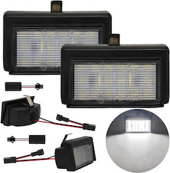 Φώτα Πινακίδας Led 12V για Kia Roadster Mercedes-Benz ML / GL Class Mini Roadster 2τμχ Φώτα Πινακίδας Led 12V για Kia Roadster Mercedes-Benz ML / GL Class Mini Roadster 2τμχ