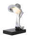 ARlight Dekorative Lampe mit Fassung für G9 Lampe Silber