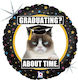 18 Zoll Abschluss Luftballon Grumpy Cat