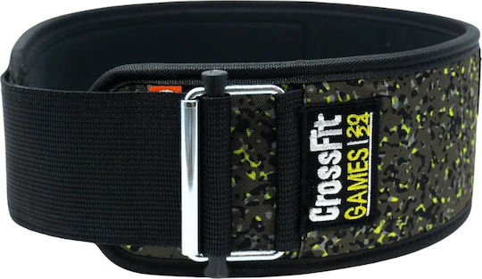 Black Camo Crossfit Season 4" Weightlifting Belt 2pood