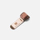 Papier Tigre Pen Holder Pink Gold – Κλιπ Στήριξης Στυλό