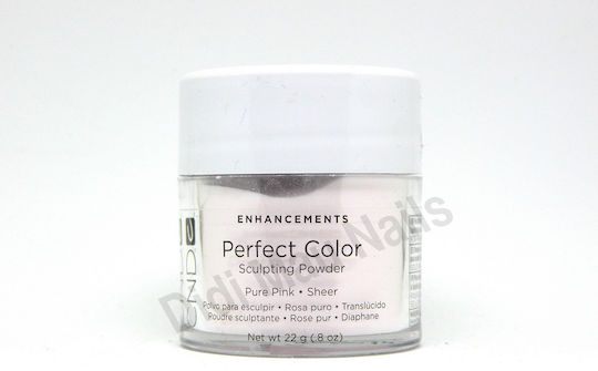 Cnd Perfect Color Pudră Pentru Sculptarea Unghiilor Roz Pur