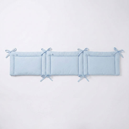 Natalino Bebelino Crib Bumpers Classic Inside Ciel 38x190cm