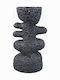 InTheBox Lustre Candle Holder Polyresin in Black Colour 14.5x9.5x25cm Various Colours