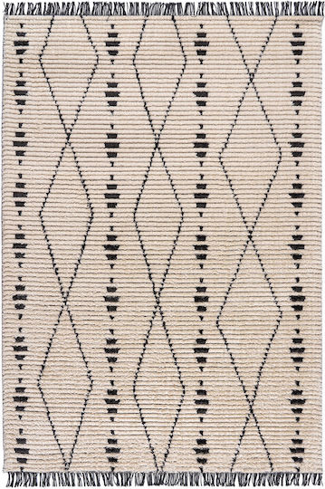 Beauty Home Modern Bedroom Rug Set Ecru BH390599 3 Pieces