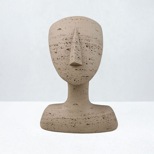InTheBox Διακοσμητική Προτομή Πολυρητίνης 19x14x26cm