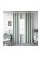 Beauty Home Κουρτίνα Συσκότισης με Τρουκς Γκρι 140x270εκ.