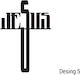 Metallic Cross Christ Depiction S35cm-x25cm Design-5