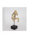 Horse Gold 14x8.5x36.5cm Pack Of 2 Pieces