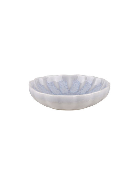 Kutahya Porselen Serving Bowl Round Blue with Diameter 8cm