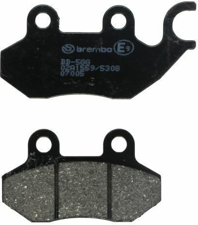Brembo Τακάκια Δρόμου Οργανικά-cc 41x69,8x8,2mm Cagiva City Passing Stella Garelli Freeland Joker Krs Honda Ses Pgo Big