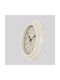Ceas de Perete Plastic Bronz 30x4.3cm