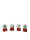 Christmas Decorative Gift Lighted with Gifts 4x7cm